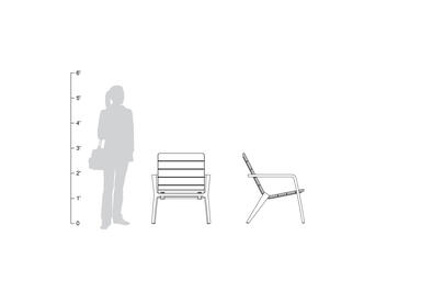 Vaya Chair, shown to scale